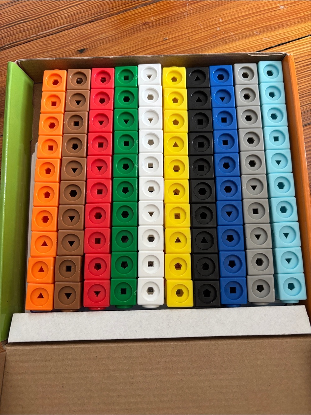 Learning Resources MathLink Cubes Kindergarten Math Activity Set - Multicolor - Picture 2 of 4